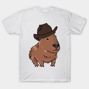 OK I PULL UP TO THE RODEO Capybara T-Shirt